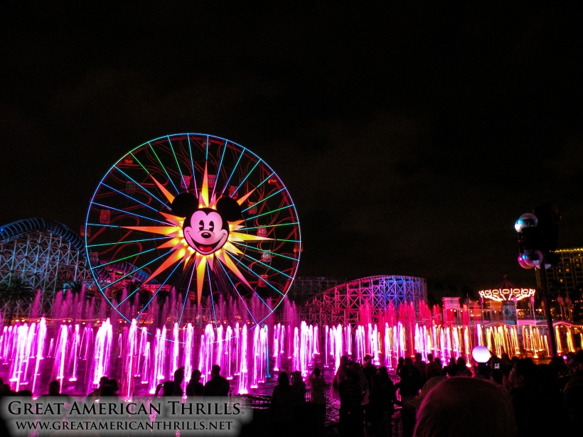 World of Color at Disney California Adventure Park. Photo (c) 2013 Great american Thrills and Kris Rowberry